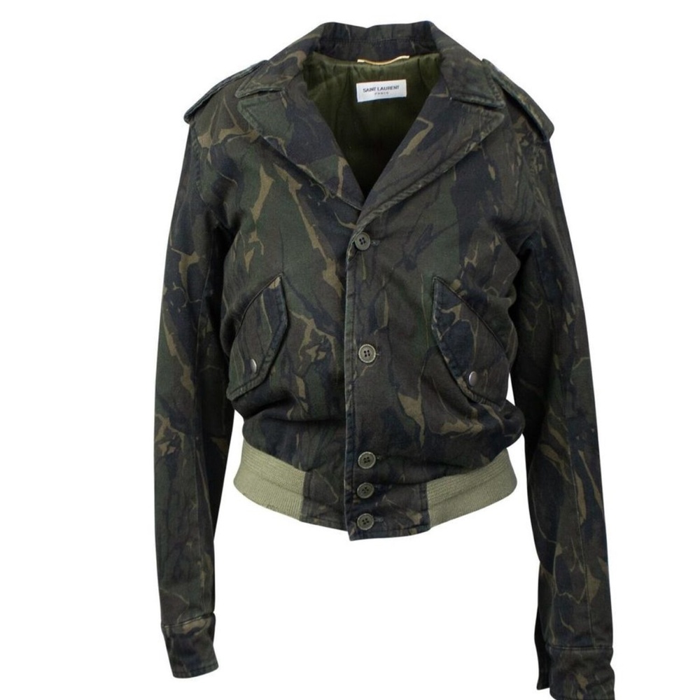 Saint Laurent Military bomber jacket